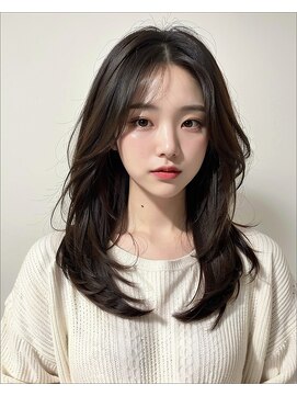 ソアバイリコヘアー(soar by LiCO Hair) 韓国風小顔に盛れるレイヤースタイル♪