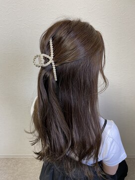 スタイル(STYLE) ハーフアップ