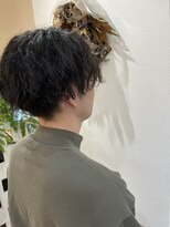 フゥカ 類家店(fuka) 【メンズパーマ】センターパート　八戸　20代　30代　40代