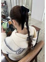 フリーラ 京都河原町三条店(freera) 【kiho】ponytail arrange