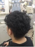 スパイラルパーマ