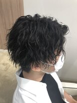 オーシャントーキョー(OCEAN TOKYO) メンズパーマツイスパ波巻きスパイラルマッシュセンターパート