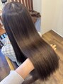トムヘアーデザイン 古川橋店(TOM HAIR DESIGN) ブリーチ縮毛矯正