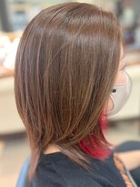 ヘアークリアー 春日部 ミセス 大人可愛い30代40代50代イヤリングカラー デザインカラー