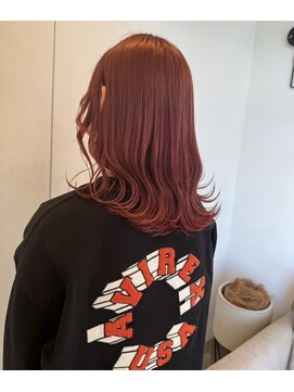 リムレス(LIMLESS) 透明感カラーダブルカラーミディアムレイヤー韓国インナーカラー