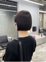 ノード(NODO)&nbsp;黒髪切りっぱなしミニボブ