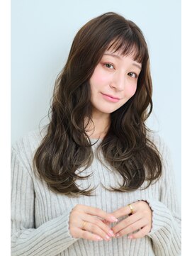 ユニックス ノクティプラザ溝口店(UNIX) オン眉×リラックスセミロング 20代30代◎