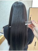 艶髪/酸性ストレート/縮毛矯正/髪質改善/ストレートパーマ