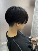 ツーブロック×ショートヘア