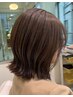 カラー（リタッチ）＋カット＋2stepトリートメント￥10,550