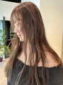 シキ オルガン 大宮(siki ORGAN) ブリーチなし透明感カラー。明るいカラーは育てましょう!