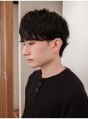 爽やかナチュラルマッシュパーマ