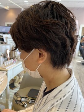 レディースショートパーマ