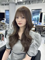 ハピネス 梅田茶屋町店(HAPPINESS)&nbsp;韓国ヘア/レイヤー/顔周りカット/ブリーチなしカラー/髪質改善