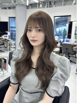 ハピネス 梅田茶屋町店(HAPPINESS) 韓国ヘア/レイヤー/顔周りカット/ブリーチなしカラー/髪質改善