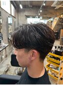 メンズカットパーマ/ニュアンスパーマ/フェザーパーマ[北千住]