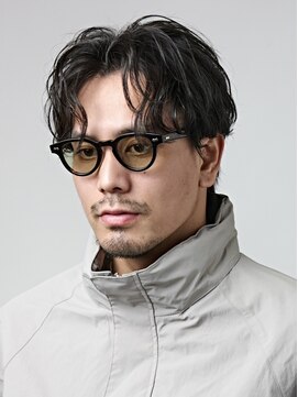 オーシャントーキョー 渋谷(OCEAN TOKYO) シャドウパーマセンターパート