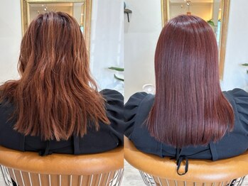 リノ(LINO)の写真/大人女性も学生も大満足！うるツヤ髪を叶えるLINO hair & spaであなただけの特別なトリートメント体験を♪