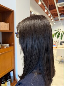 ムー(muu.) ミディアム＋髪質改善トリートメント