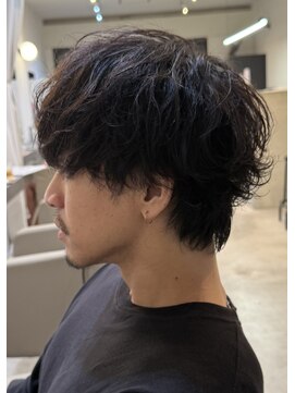 シャドウパーマ/メンズウルフ/メンズパーマ