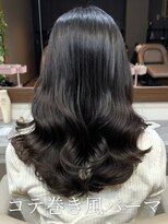 アミー 銀座(Ammy) コテ巻き風パーマ/韓国風パーマ/デジタルパーマ/レイヤーカット