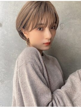 大人ガーリー/似合わせカット/ショートボブ20代30代40代50代仙台