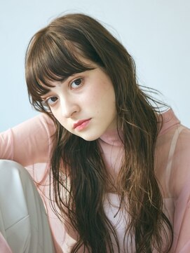 黒髪/クラゲヘアー/オリーブグレー/小顔/ココアベージュ/茨木 