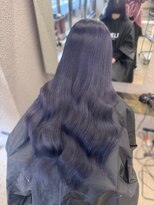 エン 栄店(enne)&nbsp;大人ガーリー/ダークアッシュ/ミディアムレイヤーカット/栄