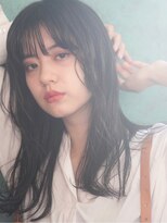 ディッセンバー 渋谷(December)&nbsp;『December』ワンカールで柔らかさをワンレンロング