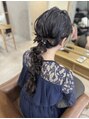 ニカ(Nica.) ゆるっとエアリー感あるヘアセット!あみおろしはぜひお任せを!