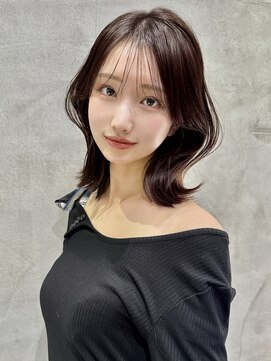 ロンドネートゥル 新潟(Lond naitre) ダークアッシュ/似合わせカット/レイヤーカット(新潟/万代）