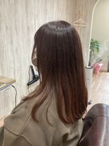 ハピネスヘアー(Happiness hair)&nbsp;顔周りちょこっとレイヤーロング