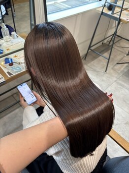 シュガー(Sugar)の写真/伸ばしかけでも可愛い、今っぽミディアム・ロング◎