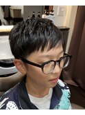 [10代/中学生メンズカット/爽やかショート][麻布十番駅/六本木]