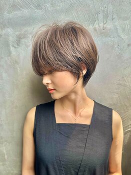 ナンバー 博多(Number)の写真/福岡/博多でショ-ト・ボブといえば《Number》へ☆360°拘った魅せるstyleで新しい自分に出会えます♪