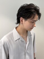 ラヴィス(LAVIS)&nbsp;リバースセンターパート/ニュアンスパーマ/ダウンバング/飯田