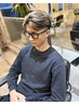 【ブリーチ使用】メンズカット＋ダブルカラーorハイライトメッシュ ￥17000