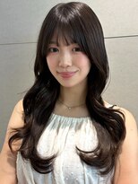 トリッカ シブヤ(TRICCA SHIBUYA)&nbsp;くびれヘア/ロングレイヤー/ミント/グレージュ/ブラウン寒色渋谷