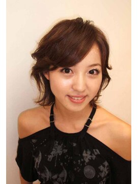 ミレニアム ニューヨーク 新所沢店(MILLENNIUM NEW YORK) やわらかパーマのフェミニンボブ