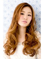 アース 熊本光の森店(HAIR&MAKE EARTH) 『Sweet Myベストヘア』2013年春号掲載・cute＆sexyロング