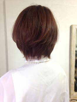 ツール ヘア デザイン(tuul hair desing)の写真/≪カット+オーガニック艶カラー+トリートメント¥7700≫髪にも頭皮にも優しく、印象UPの潤いある美髪へ…☆