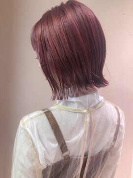 ポテト(potato) チェリーピンク × 夏ショート