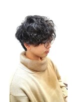 ヘアースペースシャルム (HAIR SPACE Charme)&nbsp;無造作マッシュ　スパイラルウェーブ