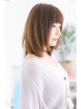 ミック ヘアアンドビューティー 大山店(miq  Hair&Beauty) 重軽カワイイ♪ワンカールストレートb