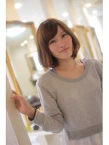 アグ ヘアー コード 甲斐店(Agu hair kord)&nbsp;楽ちんオトナ可愛いナチュラルボブ
