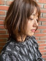 大人可愛いネオウルフ/レイヤーカット/くびれカット/くびれヘア