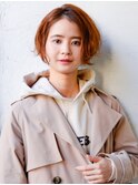 【roijir 表参道 山岸】小顔　暖色系カラー　スリークショート
