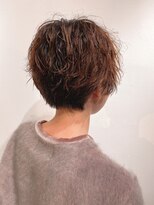 リー 甲子園(Lee) レディースショート×パーマ