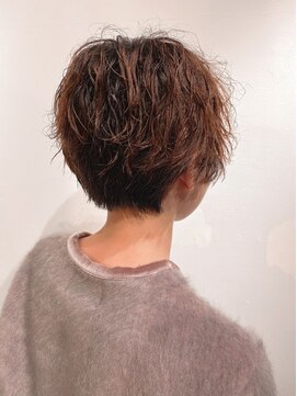 リー 甲子園(Lee) レディースショート×パーマ