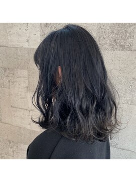 ヘアーメイクスタジオ ライフセカンド(HAIR MAKE STUDIO LIFE 2ND) 透明感グレーブラック